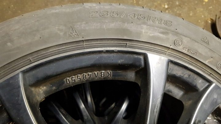 КОЛЕСА ЛИТЫЕ ДИСКИ 235/45 R18 5X108 FORD MONDEO MK5 4 шт. КОМПЛЕКТ ЗИМА ANZIO, фото 2