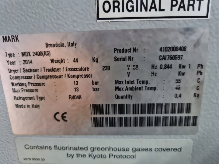 Осушитель рефрижераторный First AIR 2500 LTR/мин, фото 3