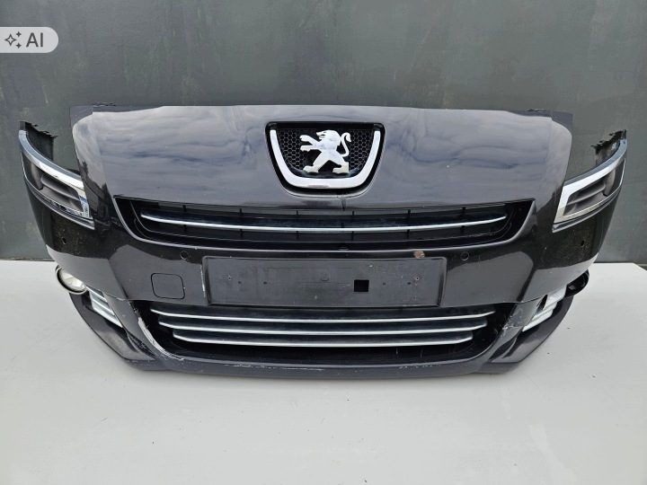 Peugeot 5008 I бампер передний PDC x6 омыватели Ktvd, фото 1