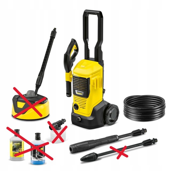 Karcher Мойка высокого давления K 4 FJ Home 130 бар шланг 6m Комплект домашний T5, фото 1