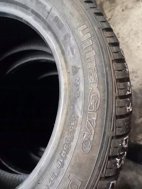 4× Шина зимняя Goodyear Ultra Grip Performance 2 215/55R16 97 В сцепление на снегу (3PMSF), усилитель (XL), фото 10