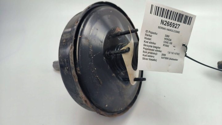 ВАКУУМНЫЙ УСИЛИТЕЛЬ ТОРМОЗОВ 1.8 I-VTEC HONDA CIVIC VIII, фото 1