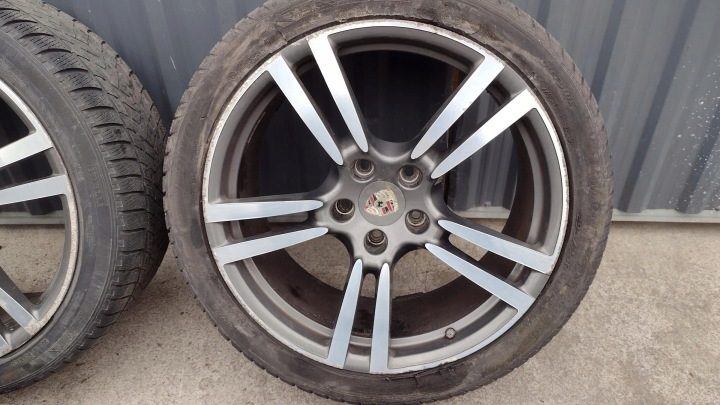 PORSCHE CAYENNE II 92A КОЛЕСА ДИСКИ ШИНЫ КОМПЛЕКТ 10Jx21H2 ET50 7P5601025M, фото 9