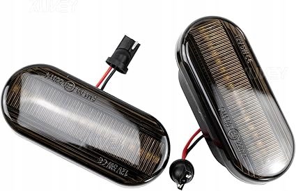 Поворотники LED AUTOXBERT для VW Ford Seat Skoda черные 2 шт., фото 7