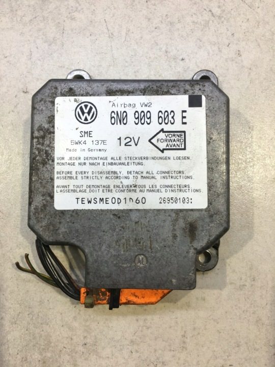 Датчик блок SRS Volkswagen OE 6N0909603E, фото 1