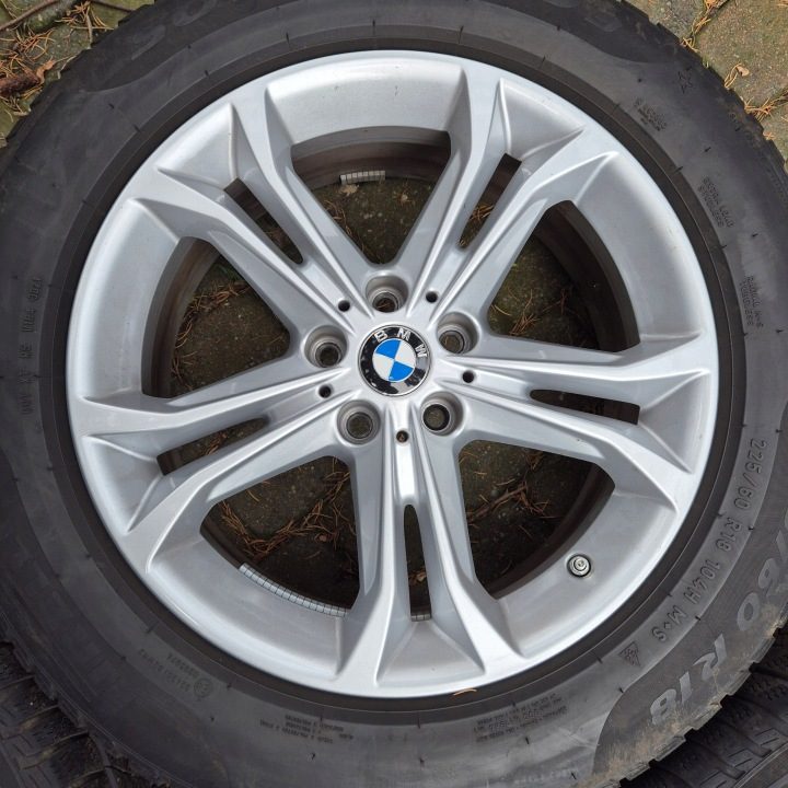 ЗИМА КОЛЕСА ОРИГИНАЛ BMW X3 G01 X4 G02 225/60 R18 ШИНЫ 2021 г., фото 5