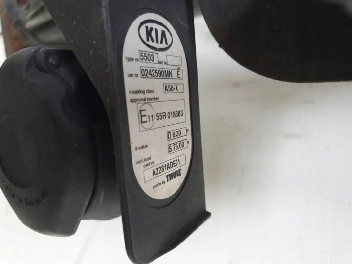 KIA Pro Cee'd II 13 г. 3d крюк odpinany модуль THULE, фото 4