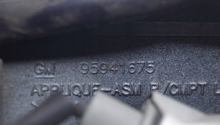 НАКЛАДКА МОЛДИНГ КРЫШКИ ЗАДНИЙ CHEVROLET CRUZE 95941675 КАМЕРА СЕДАН GAR, фото 16