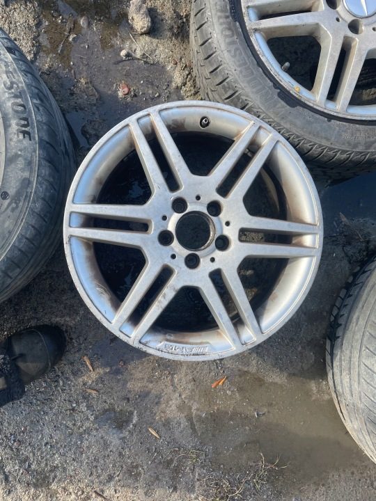 4× Литой диск Mercedes-Benz OE A2044014502 7.5" x 17" 5x112 ET 58, фото 2