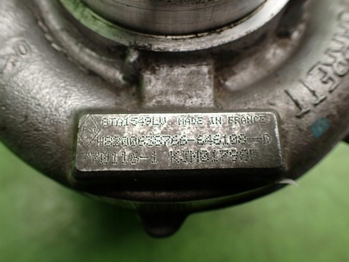 Турбокомпрессор RENAULT LAGUNA III 2.0 DCI 08 г. H8200638766 646108-D, фото 3