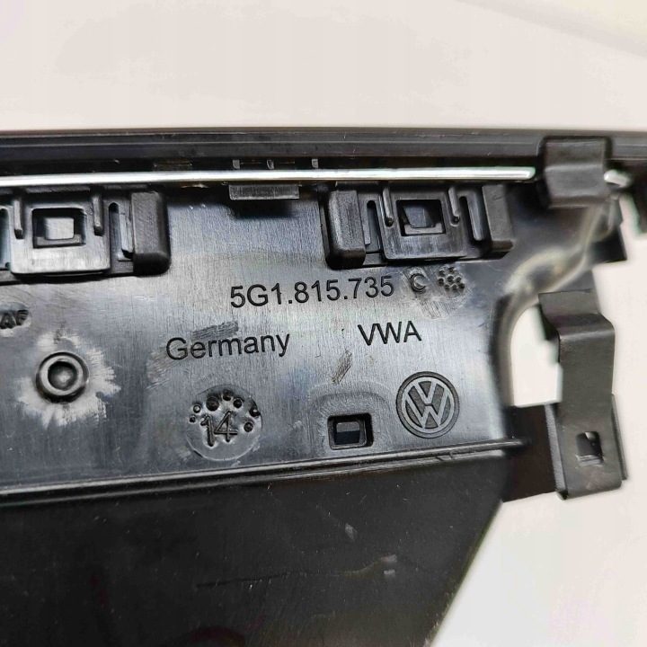 Решетка воздухозаборника торпедо VW GOLF VII (5G1, BQ1, BE1, BE2), фото 9