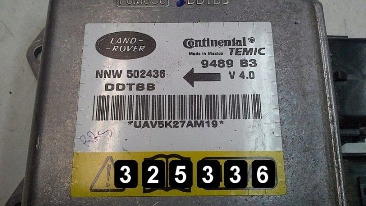 2007 Land Rover Discovery ЭБУ NNW502436 DDTBB, фото 2