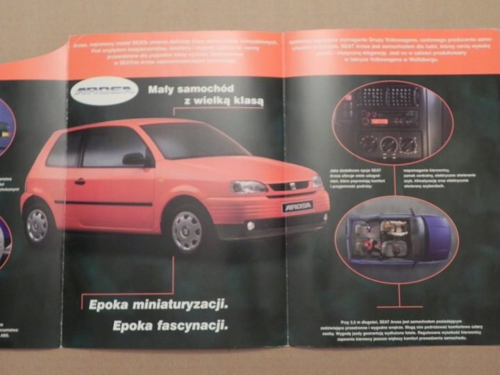 Проспект - SEAT AROSA - J. ПОЛЬСКИЙ - 199? r, фото 2