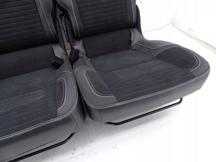 RENAULT SCENIC III X-MOD 13-16 СИДЕНЬЯ ПЕРЕДНИЕ ДИВАН ОБШИВКИ ЕВРОПА ПОЛУКОЖА, фото 11