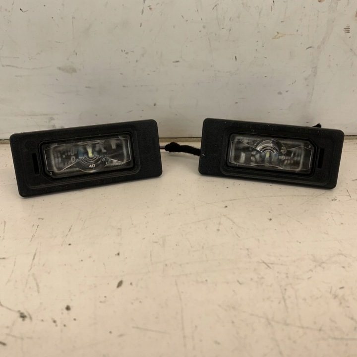 Фонари подсветки номера номерного LED 2 шт. + проводка VW GOLF VII 5G РЕСТАЙЛИНГ 19 г., фото 1