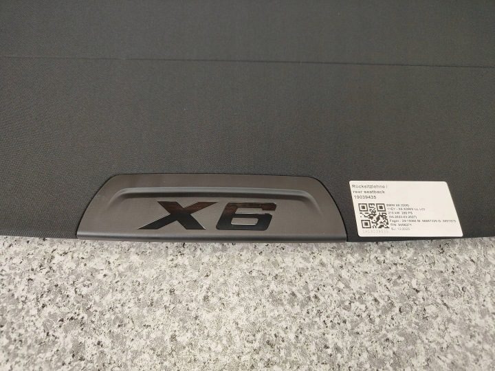 BMW X6 G06 ПОЛКА ЗАДНЯЯ БАГАЖНИКА ЧЕРНАЯ АНТРАЦИТ 7950606, фото 4