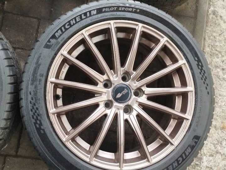 Литые диски шина пульт Sport 18 5x120 BMW 245/45, фото 6