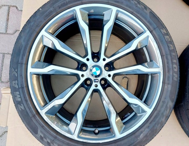 BMW X3 G01 X4 G02 17 г. Колеса литые диски M-ПАКЕТ шины 245/45 R20 дюймов, фото 5
