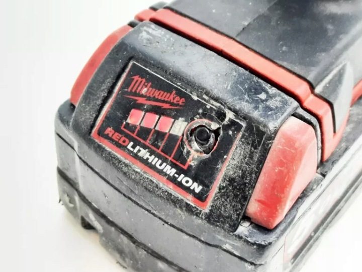 Milwaukee M18 BHG-0 термофен аккумуляторный 18V 470st 4933459771, фото 2
