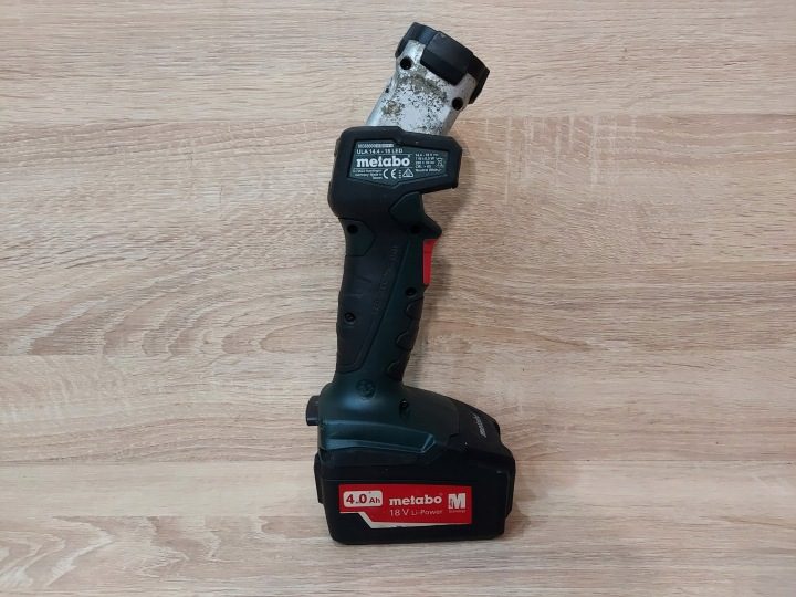 Фонарик Metabo ULA 14.4-18V LED 600368000 280lm головка блока вращения Body, фото 2