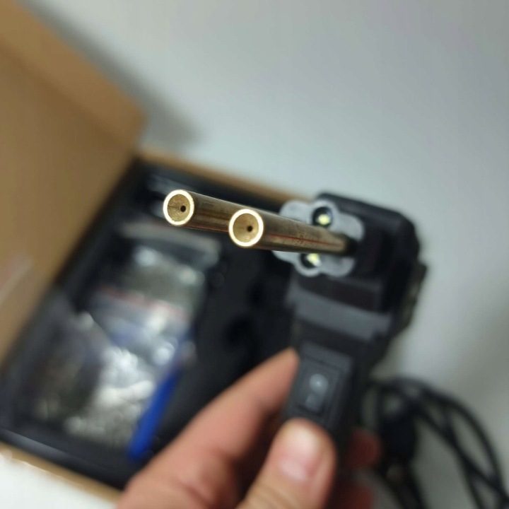 Сварочный аппарат для пластика Yihua 960V + cążki + 200 zszywaczy, фото 7