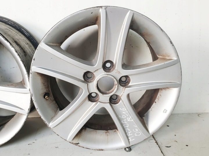 4× Литой диск Mazda OE 9.75" x 16" 5x114.3, фото 6