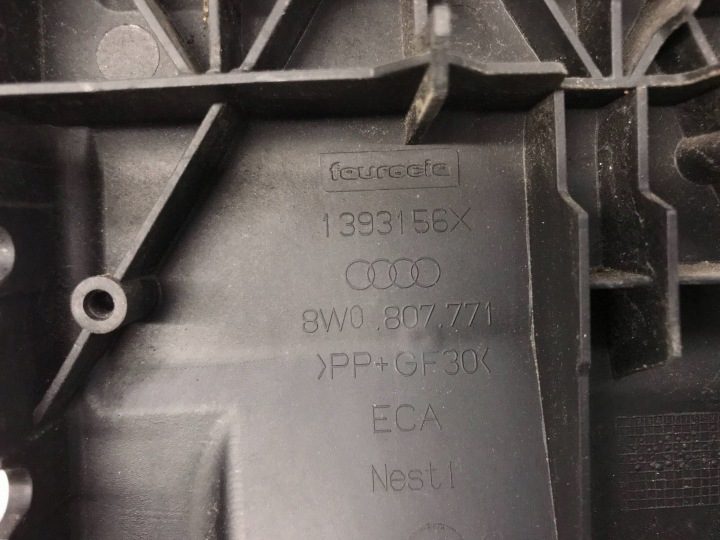M34 AUDI A4 B9 8W ЗАБОРНИК ЖАЛЮЗИ ВОЗДУХОВОД 8W0807771 15-19, фото 10