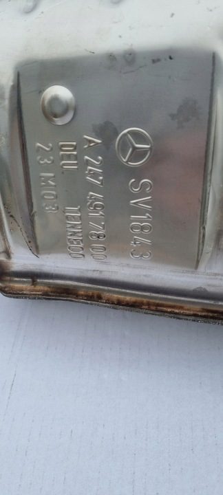 ФИЛЬТР DPF Катализатор Mercedes GLA H247 A2474917800 НОВЫЙ КОМПЛЕКТ, фото 1