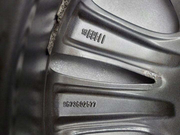 Литой диск Citroen OE CITROEN C5 3 III 7.0" x 17" 5x108 ET 28, фото 5