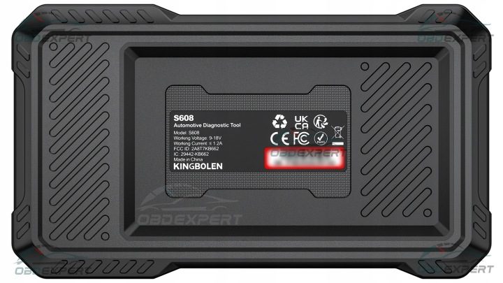 Тестер сканер интерфейс диагностический OBD2 Kingbolen S608 aktualizacje PL, фото 2