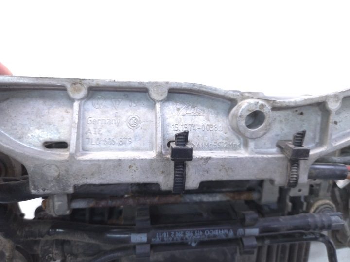 Audi Q7 4L компрессор насос подвески Wabco 4154031230 7L8616007E, фото 5