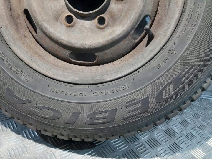 KIA K2700 ДИСКИ КОЛЕСА С ШИНАМИ 2x DEBICA 185 R14C 102/100Q 2016 г. 5x120, фото 4