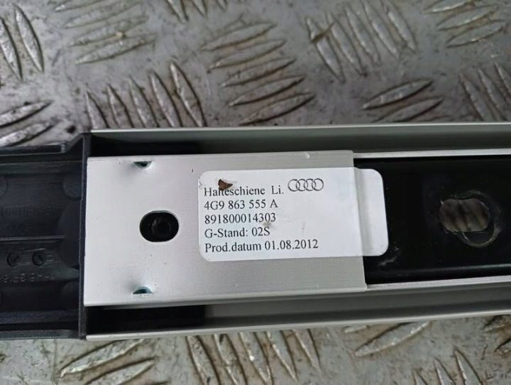 Направляющая крепежная багажника Audi OE 4G9863555A, фото 6