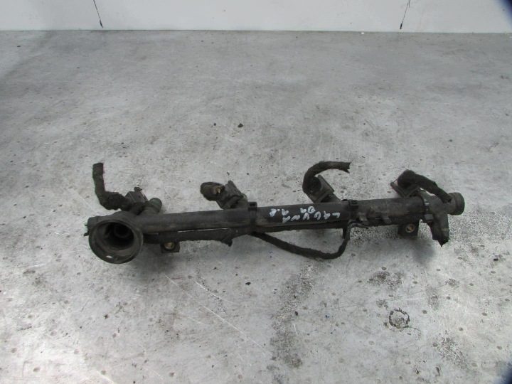 RENAULT LAGUNA II 1.8 01 г. ТОПЛИВНАЯ РАМПА ФОРСУНКИ 7700112777 1039B12637, фото 3