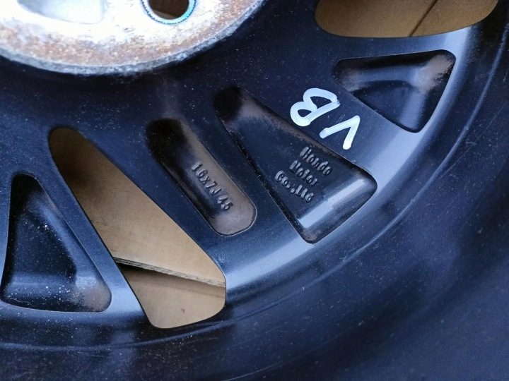 4× Литой диск Honda OE 7.0" x 16" 5x114.3 ET 45, фото 11