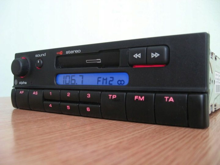 Автомагнитола VW ALPHA IV 1-DIN, фото 4