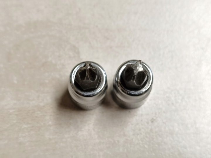 Насадки trzpieniowe 1/4'' крестовина PH1 PH3 FORCH, фото 4