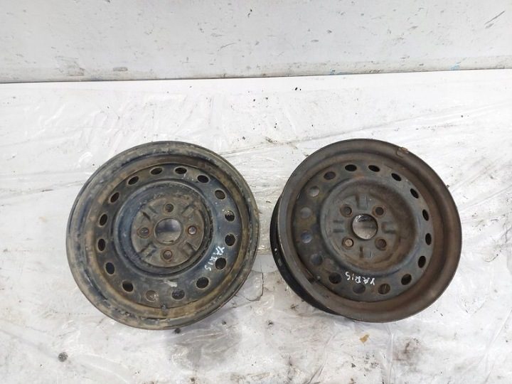 4× Штампованный диск Toyota OE 5.5" x 14" 4x100 ET 45, фото 8
