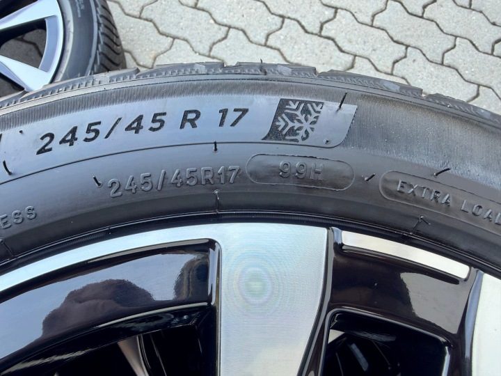 Литые диски Mercedes C класс W206 оригинальный Bicolor зимний передний + задний см., фото 9