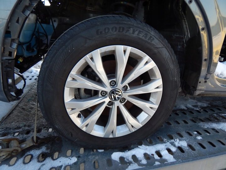 4X КОЛЕСА ДИСКИ ЛИТЫЕ ДИСКИ 17" 5x112 VW TIGUAN I II ОРИГИНАЛ ШИНЫ, фото 3
