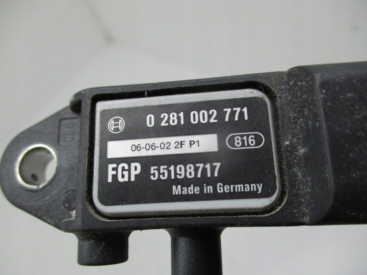 Opel Signum Vectra C 03-08 датчик давления выхлопных газов 0281002771 55198717, фото 4