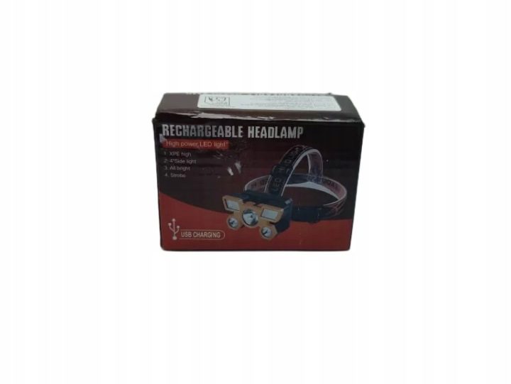 НАЛОБНЫЙ ФОНАРЬ LED ЗУМ МОЩНЫЙ АККУМУЛЯТОР, фото 1