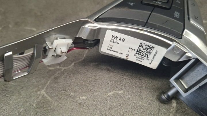 Руль мульти Funkcja Z Łopatkami с подогревом VW Tiguan III 571419089J, фото 11