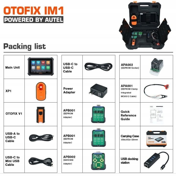 Autel OTOFIX IM1 programator ключей IMMO diagnoza, фото 4