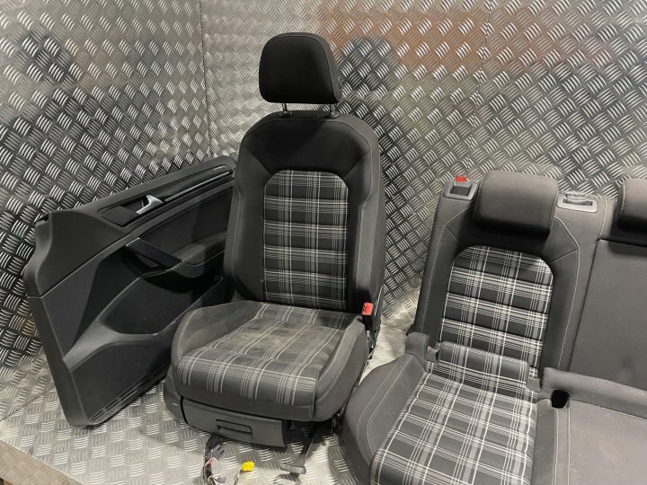 СИДЕНЬЯ С ПОДОГРЕВОМ ДИВАН ОБШИВКИ САЛОН VW VOLKSWAGEN GOLF VII GTD ХЭТЧБЕК, фото 5