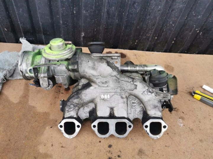 ВПУСКНОЙ КОЛЛЕКТОР SKODA VW AUDI SEAT 1.9TDI 03G129713C В СБОРЕ РАДИАТОР EGR, фото 3