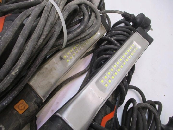 NEO ЛАМПА ПЕРЕНОСНАЯ АККУМУЛЯТОРНАЯ 2x2200mAh 2x350 lm LED SMDmagnes 99-047, фото 6
