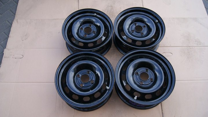 4× Штампованный диск Ford OE Диска 15 Ford EcoSport Fiesta MK7 MK8 6.0" x 15" 4x108 ET 45, фото 1