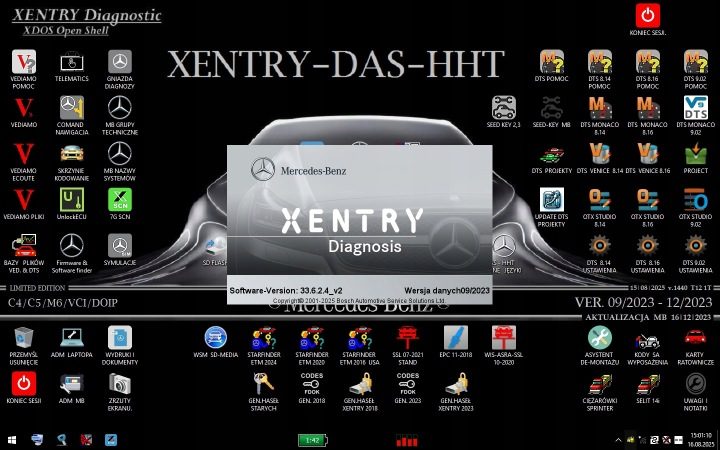 Star Diagnosis MB SD C4 DAS Xentry Vediamo Monaco Doip, фото 2