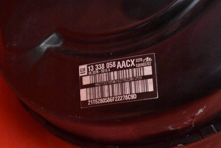 ВАКУУМНЫЙ УСИЛИТЕЛЬ ГЛАВНЫЙ ТОРМОЗНОЙ ЦИЛИНДР 13338058 AACX CHEVROLET CRUZE 1.6 16V РЕСТАЙЛИНГ 08-16, фото 5